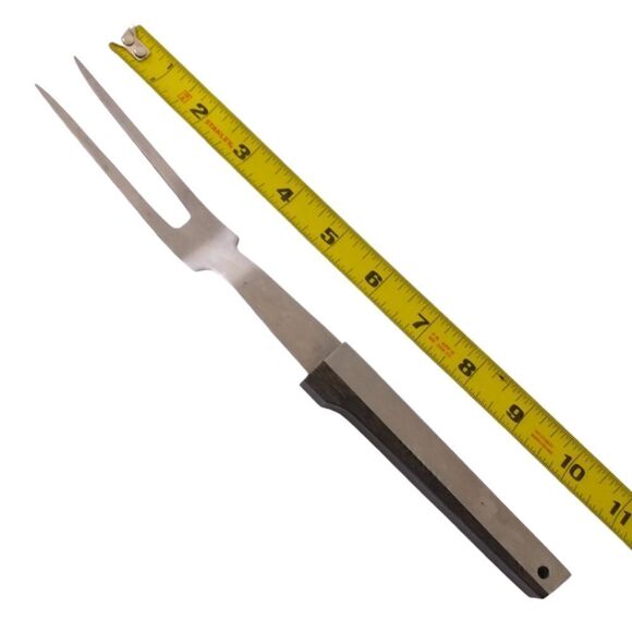 Vernco Meat Fork Carving Hi Cv Stainless Steel Japan Hand Honed Black Angus Mcm. - Picture 2 of 16